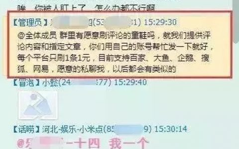 发表评论就能赚钱？网络水军赚钱具体步骤